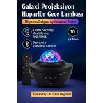 Galaxy Bluetooth Hoparlör Gece Lambası Lazer Işık Ve Parti Led Disko Topu