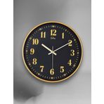Galaxy D-218-A-9 Eskitme Kadran 30 CM Sessiz Akar Duvar Saati Gold-Lacivert