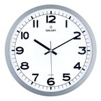 GALAXY DUVAR SAATİ -METAL KORDON GRİ