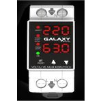 GALAXY Energy D220 Dijital Monofaze Sigorta Tipi Beyaz Yüksek-Alçak Voltaj-Yıldırım Akım Koruyucu (Konut Işyeri)