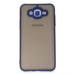 Galaxy J7 Kılıf Montreal Silikon Kapak - Lacivert