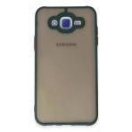 Galaxy J7 Kılıf Montreal Silikon Kapak - Yeşil