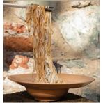 Galaxy Mat 29 Cm.spagetti Tabağı Mıx Granül Bej
