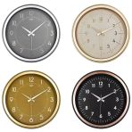 Galaxy Premium 1975-Fg-Ac-Ta-Kr Serisi Duvar Saati Kasa=Siyah-İ.yeşil-Gold-Füme Çerçeve:bakır-Gold-Krem-Gri - 37 Cm - Herhangi Bir Renk Gönd