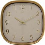 Galaxy Premium Serisi ABS Kasa Duvar Saati Oval 30 CM Gold Renkli Modern Kadran