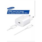 Galaxy S20 / S20 /S20 Ultra Type-C 25W Orjinal Hızlı Şarj Aleti Cihazı Adaptörü 25Watt Kutu Çıkması
