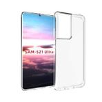 Galaxy S21 Ultra Kılıf Şeffaf İnce ve Esnek Süper Silikon Kılıf