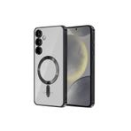 Galaxy S23 Plus Kılıf Kross Magneticsafe Kapak + Ekran koruma + Kablo Koruma Siyah