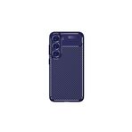 Galaxy S23 Plus Kılıf Negro Karbon Görünümlü Silikon Kapak + Ekran Koruma 5858