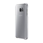 Galaxy S7 ile Uyumlu Clear Back Cover Kılıf Gümüş EF-QG930CSEGWW