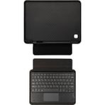 Galaxy Tab A 8.0 (2019) Uyumlu Mbfx Border Keyboard Bluetooh Bağlantılı Standlı Klavyeli Tablet Kılıf - Siyah