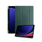 Galaxy Tab A11 Kalemlikli Mars Tablet Kılıfı - Koyu Yeşil