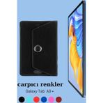 Galaxy Tab A9 Plus Uyumlu Universal 11 İnç X210 Pu Deri Standlı Tablet Kılıf mavi