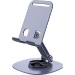Galaxy Tab S2 SM-T818 T713 T715 T817 Masaüstü Metal Stand 360 SZ-HR87 - Gri