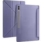 Galaxy Tab S9 Ultra 14.6 İnç Uyumlu Fuchsia Kalemlikli Mars Tablet Kılıfı Mor