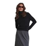Gale Kadın Kazak Siyah, Siyah, XXL