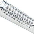 Galepromot Gümüş çok fonksiyonlu mutfak paslanmaz çelik zencefil sarımsak küçük hindistan cevizi rende fındık ceviz limon el planya aracı limon zesterDurable ve profesyonel mutfak aracı sarımsak presleri