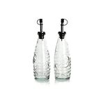 GALERİ KRİSTAL SAN MİGUELYAĞ ŞİŞESİ 2Lİ SET KABARTMALI 300CC-
