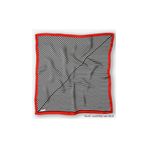 Galiga Crosslıne Red %100 Ipek Fular 55x55cm