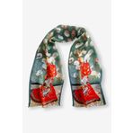 Galiga Monet - Costume %100 Ipek Fular 26*130cm 'art On Silk'