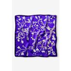 Galiga Van Gogh Almond Purple %100 Ipek Fular 55x55cm "Art on Silk