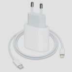 Galio Iphone 8/x/11/12/13 20W 3A Pd Hızlı Şarj Başlığı + Type-C To Lightning Data Kablo - Beyaz
