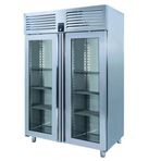 Galleyz Dik Tip 2 Cam Kapılı 140x77x210 cm Buzdolabı