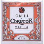 GALLİ G071 Viola Tel Seti-Profesyonel Chrom Stil Viyola Tel Seti