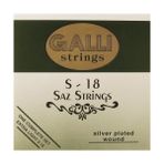 Galli S18 Bağlama Teli 0.18 Kısa Sap Saz Için S-18