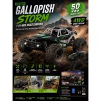 Gallopish Storm 1:16 4Wd Uzaktan Kumandalı Hw8808 Arazi Aracı 50 Km/H Hız Metal Şase Işıklı Off-Road Canavar Rc Araba
