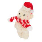 GALPADA 1 Bilgisayar Noel Ayı Kolye Küçük Süs Kolye Çekicilik Takı Yapımı Için Zanaat Takılar Dekoratif Çekicilik Kolye Çanta Çanta Çekicilik Küçük Hayvanlar Kısa Peluş Aşıklar Kızarmak