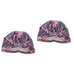 GALPADA 2 Adet Kemoterapi Şapkası Gece Şapkası Uyumak Için Saç Boneleri Uyku Şapkası Yumuşak Kapak Kemoterapi Kepleri Uyku Tulumu Saç Atkı Kafatası%90 Polyester%10 Elastan Bayanlar Rahat