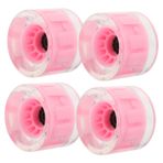 GALPADA 4 Flash Longboard Tekerleği Kaykaylar İçin Yedek Tekerlekler Kaykay Tekerlekleri Yedek Paten Tekerleği Işıklı Paten Tekerlekleri Işıklı Cruiser