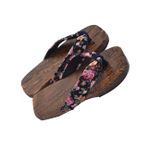 GALPADA bebek terlik yazlık terlik Japonca komik bebek ayakkabıları japon terlikleri kadınlar çocuklar için terlikler sandalet çocuk panduf floplar takunya Spa kimono Slayt Öğrenci Bambu