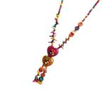 GALPADA Çok Katmanlı Kolye Labret Takı Kadınlar Için Moda Takı Kadınlar Için Boho Takı Boho Gerdanlık Kadınlar Için Modaya Uygun Kolyeler J Kolye Için Kadın Özlemek Boncuk Bambu Bohem