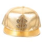GALPADA Kadınlar Için Güneş Şapkaları Moda Abd Doları Sembolü Beyzbol Şapkaları Yazlık Şapkalar Abd Dolar Işareti Beyzbol Şapkaları Hip Hop Şapka Bayanlar Süslemek Gelgit Markası Pu