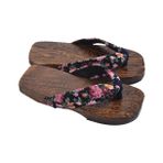 GALPADA plaj terliği bayan ev terlikleri plaj sandaletleri kimono ahşap takunya çocuklar için terlikler çocuk panduf çocuklar için takunya çocuk terlik yaz fotoğraf ayakkabı Öğrenci Bambu