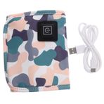 GALPADA Usb Biberon ısıtma Usb Süt ısıtma Biberon ısıtıcı Usb Süt ısıtıcı Usb Şişe ısıtıcı Su ısıtıcısı Su Şişesi ısıtıcısı Süt Şişesi ısıtıcısı Sabit Sıcaklık Kamuflaj Bezi Termos Seyahat