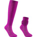 Galsang Slouchy Scrunch B206 Orta Mor Kadın Uzun Çorap