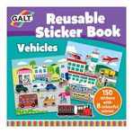 Galt 1005107 Reusable Sticker Book Vehicles