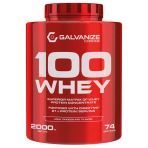 Galvanize Chrome 100 Whey Protein Tozu 2000 Gr Sütlü Çikolata 74 Servis