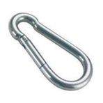 Galvanizli Düz Karabina 4-5-6-8-10-12 Mm Adet Ve Ölçü Seçenekleri