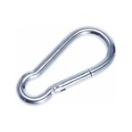 Galvanizli Karabina Düz 5Mm 10 Adet