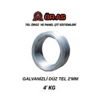 Galvanizli Tel - 4 Kg -2mm Bağlama Teli Paslanma Yapmaz