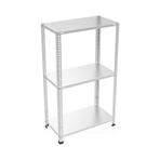 Galvanizraf 3 Katlı Galvaniz Çelik Arşiv Depo Kiler Raf 31X60X100 Galvaniz