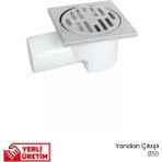 Gama 10X10 Melez Yer Süzgeci Banyo Balkon Gideri - Çok Renkli