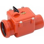 Gama Ø50mm Pvc Pis Su Atıksu Gider Çekvalf Kilitli Sistem