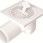 Gama Banyo Yer Süzgeci Yandan Çıkışlı Q50 10X10