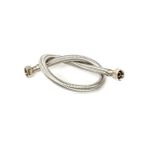 Gama Paslanmaz Çelik Flex Hortum 3/8 - 3/8 Taharet Musluğu Bağlantı Hortumu 50 Cm