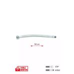 Gama Paslanmaz Çelik Flex Hortum 3/8 - M10x1 Batarya Musluk Bağlantı Hortumu 50 Cm